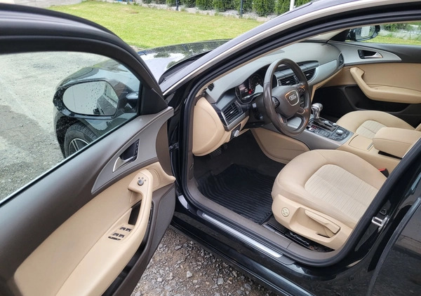 Audi A6 cena 47500 przebieg: 249000, rok produkcji 2012 z Siedlce małe 154